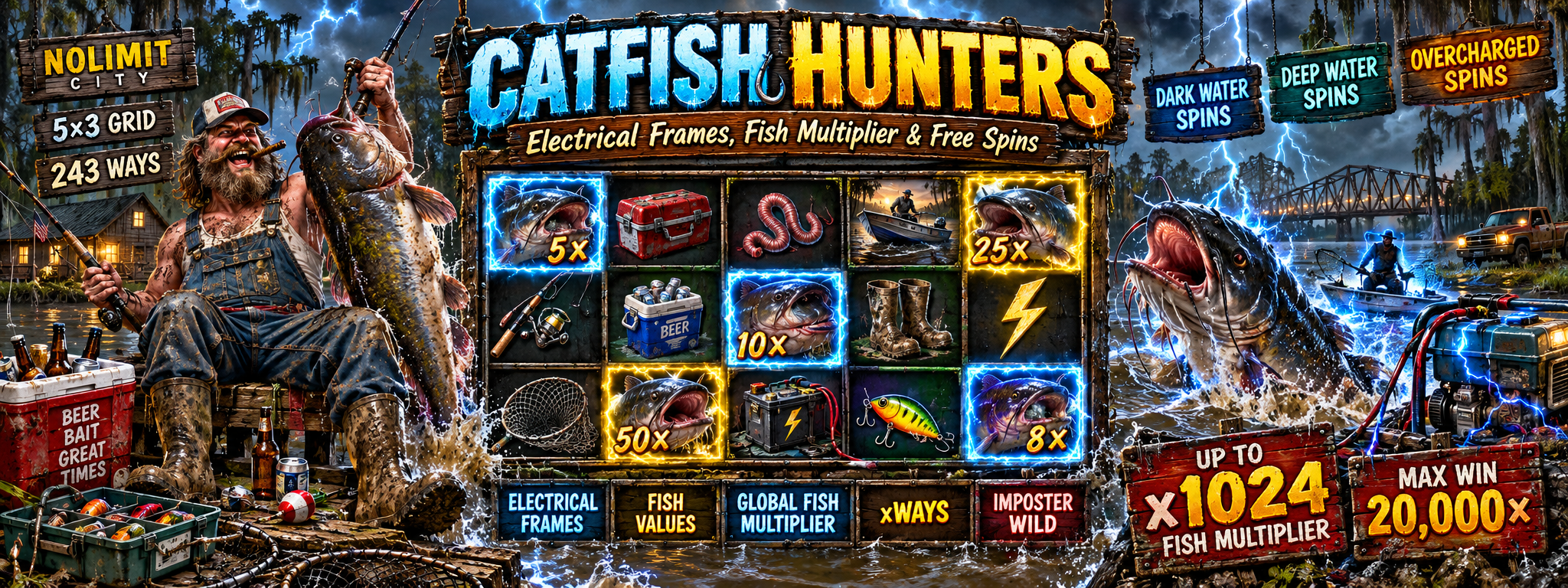 Catfish Hunters Nolimit City