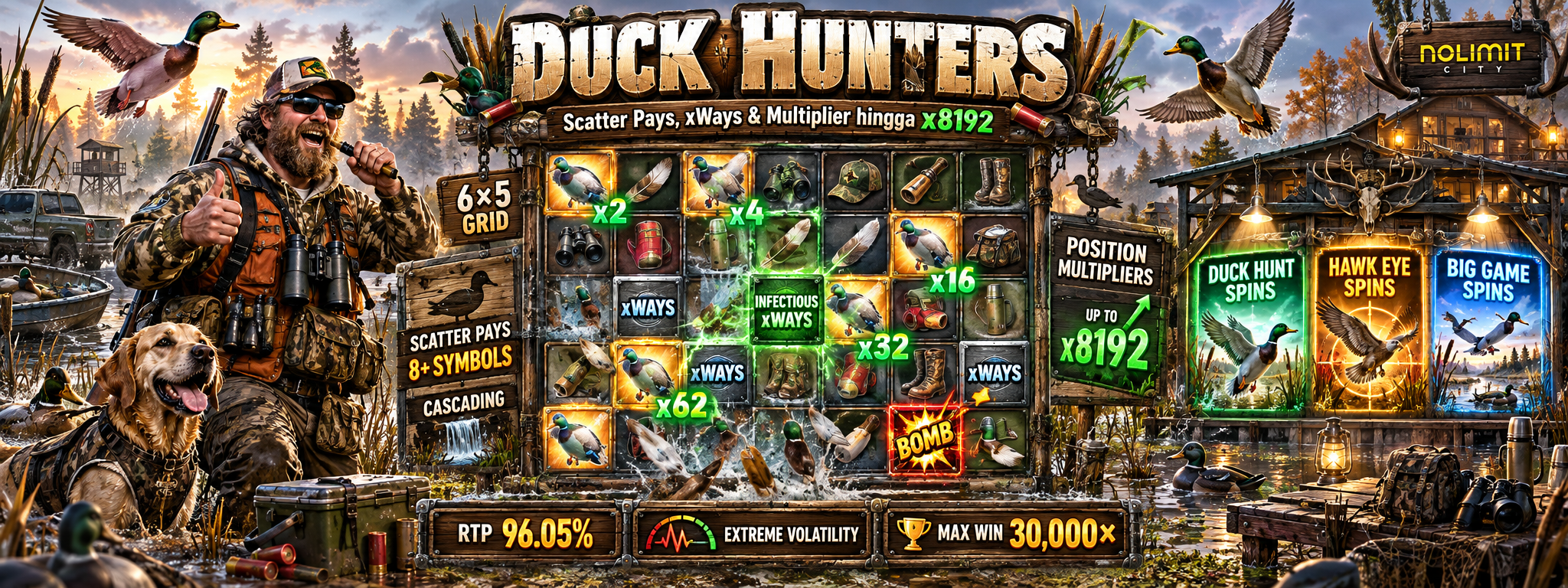 Duck Hunters Nolimit City
