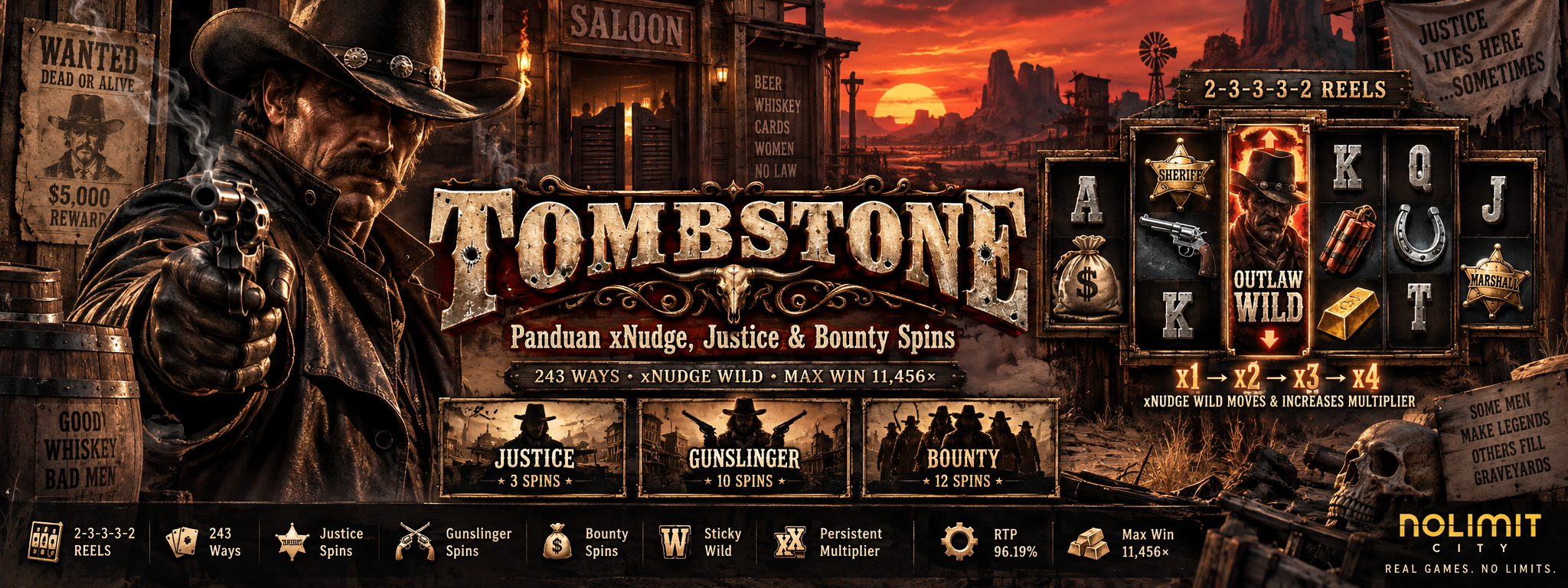Tombstone Nolimit City